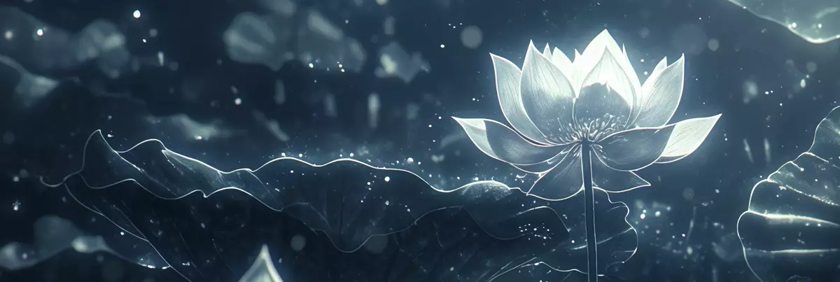 silent flower Banner