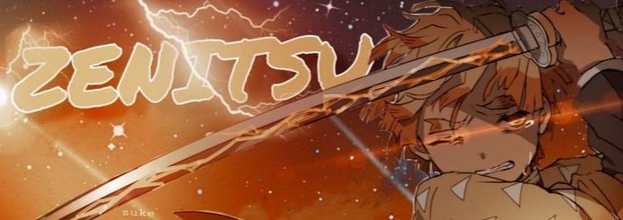 Demon Slayer Zenitsu Banner