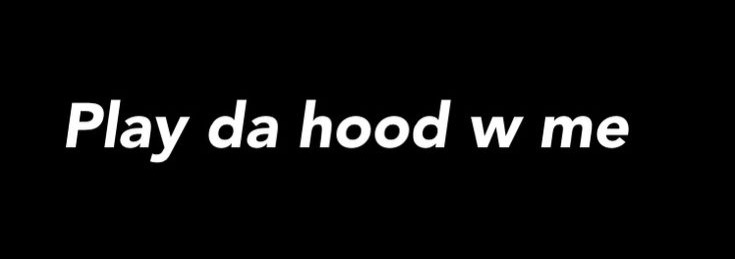 Hood Banner
