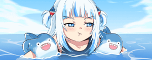 Gawr Gura Discord Banner