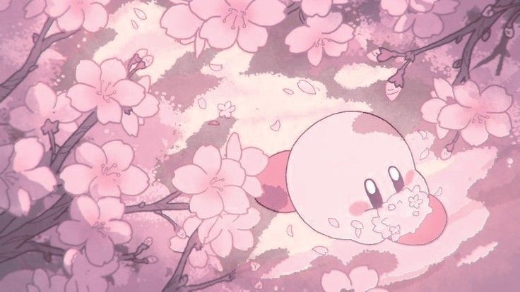 Cute pink kirby