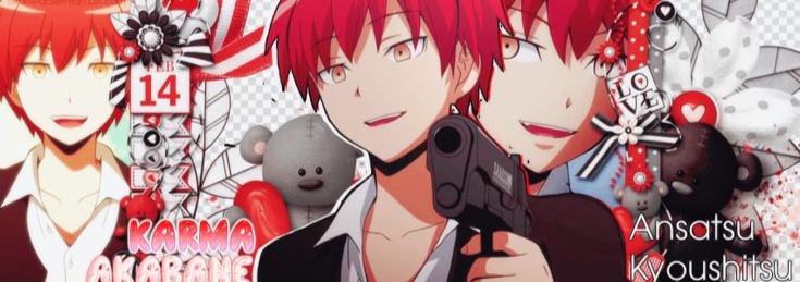 Karma Akabane Banner