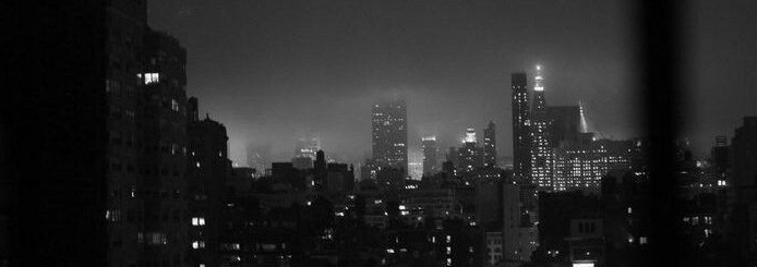 Black And White Aesthetic Banner