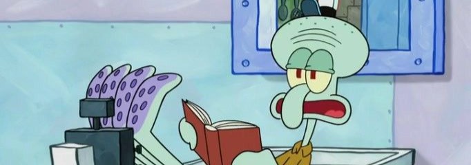 Squidward Banner