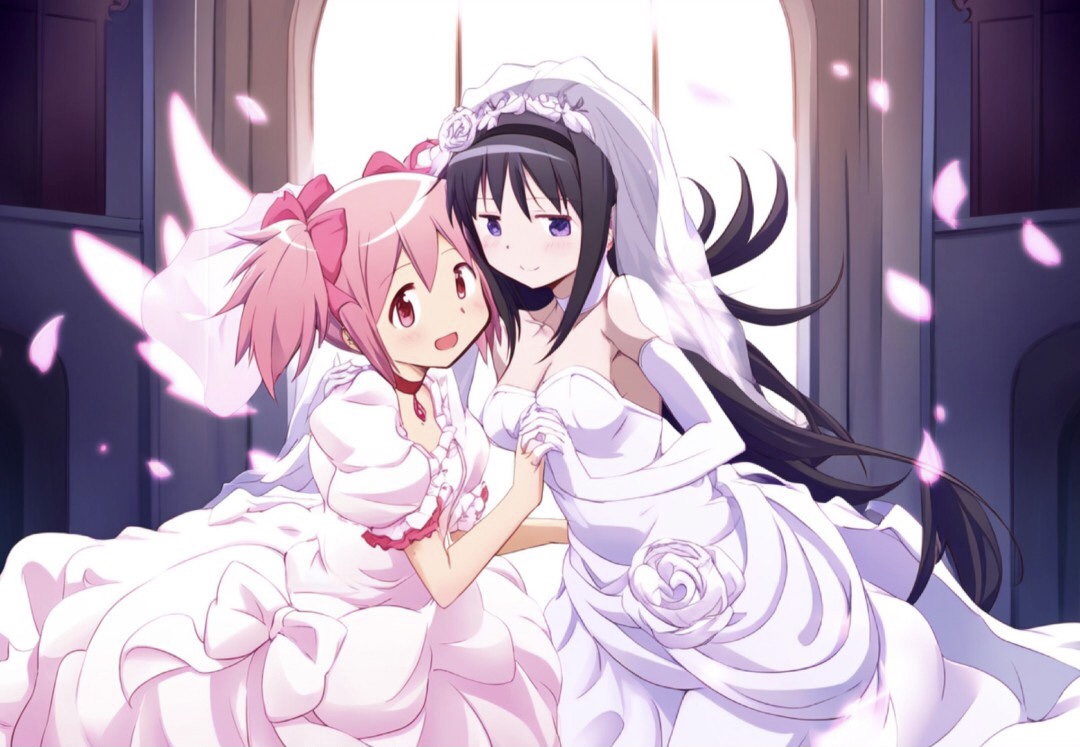 Madoka Kaname And Homura Akemi Discord Banner