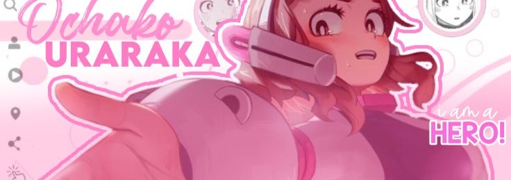 Uraraka Banner