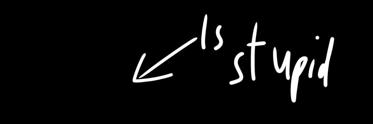 dum stupid Banner
