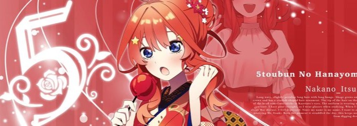 Itsuki Nakano Banner