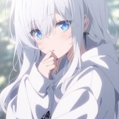 Anime White Hair