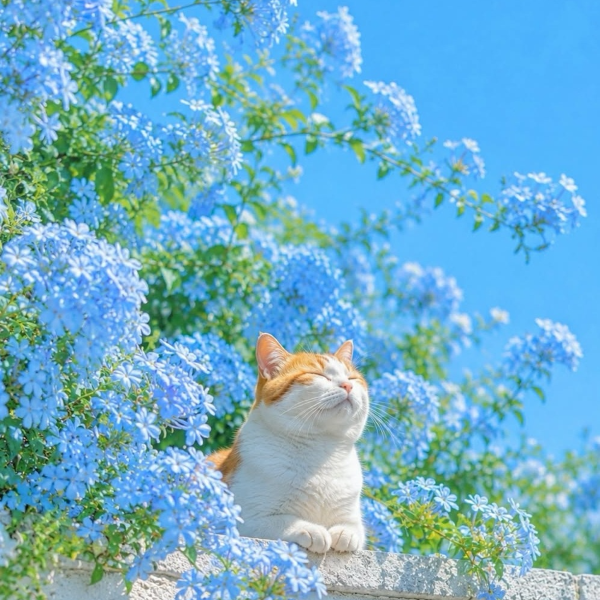 BlueFlowerCat Pfp