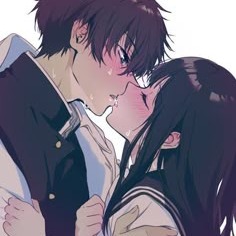 Anime Kissing