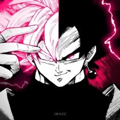 Goku Black Glowing