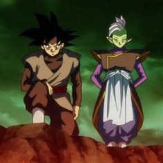 Goku Black And Zamasu