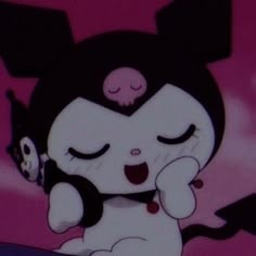 Kuromi Aesthetic Icon Profile Picture