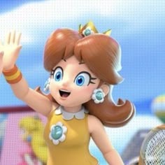 Peach And Daisy Matching