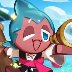 Sorbet Shark Cookie