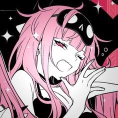 Pink Egirl Pfp