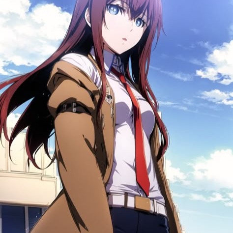 Makise Kurisu Profile Picture Sticker