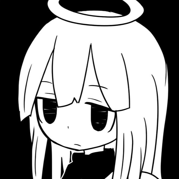 Cute Anime Black And White Pfp