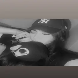 black and white egirl