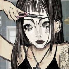 Goth Girl Pfp