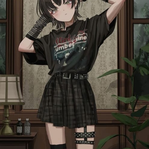 Goth Anime Profile Image