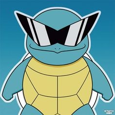 Squirtle With Sunglasses