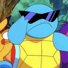 Squirtle With Sunglasses