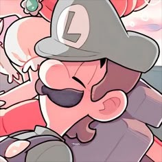 Peach And Daisy Matching