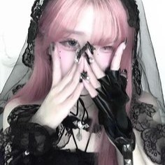 Korean Goth Pfp