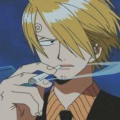 Sanji Smoking