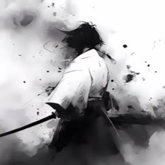 Cool Black And White Anime