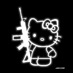 Dark Hello Kitty