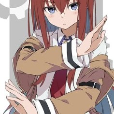 Makise Kurisu Profile Photo Sticker