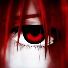 Anime Red Profile Icon