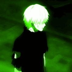 Green Anime Profile Avatar