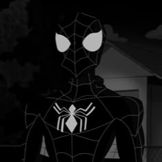 Black Suit Spider Man