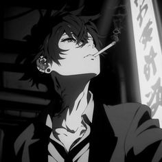 Black Aesthetic Anime