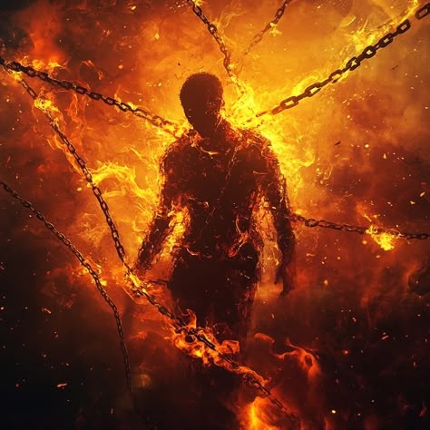 Fire Anime Profile Picture