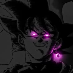Goku Black Glowing