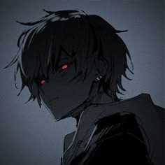 Dark Aesthetic Anime Profile Avatar Pfp by ThunderXi
