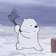 We Bare Bears Ice Bear Profile Avatar