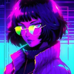 Synthwave Profile Picture