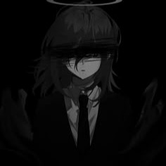 Dark Aesthetic Anime User Icon