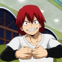 Kirishima Hair Down