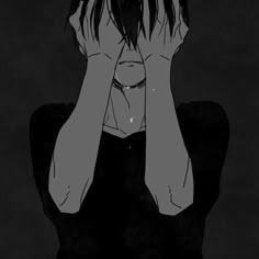 Sad Anime Profile Avatar