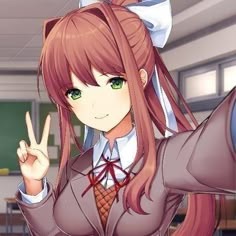 Ddlc Monika User Icon