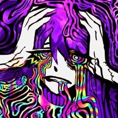 Glitchcore Anime