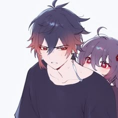 Hu Tao And Zhongli Matching