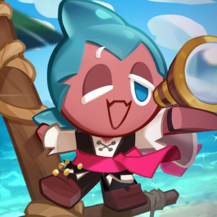 Sorbet Shark Cookie